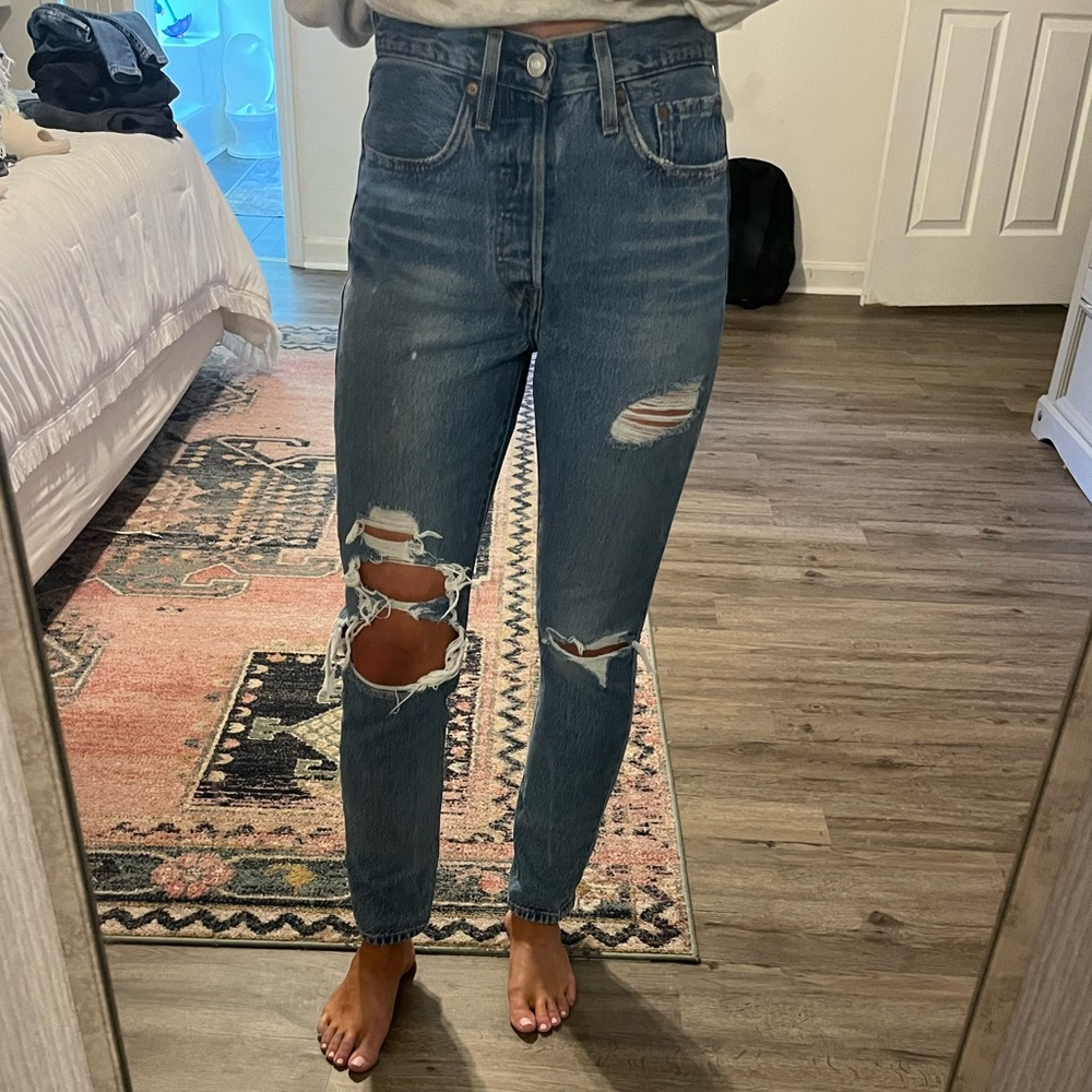 Levi’s 501 skinny jeans